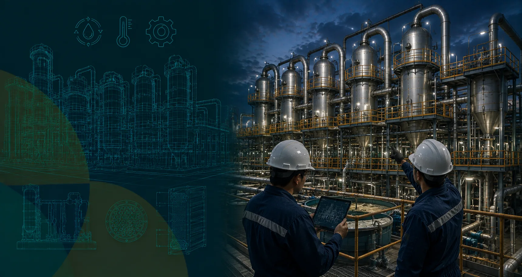 Integrated MEE Plant